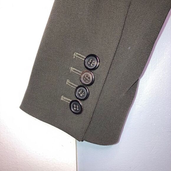 Bensussan Milano Italian Made Blazer Jacket, 3 Button Front Women’s S/M - Picture 7 of 9